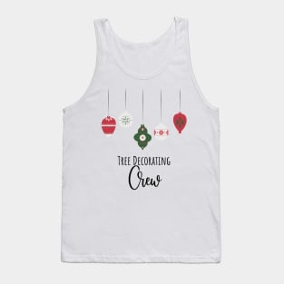 Tree Decorating Crew – Green Center Tank Top